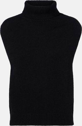 Jardin Des Orangers Turtleneck wool and cashmere sweater vest