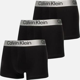 Calvin Klein Mens 3-Pack Icon Microfibre Stretch Boxer Trunks, Black - Size: 32/30/31
