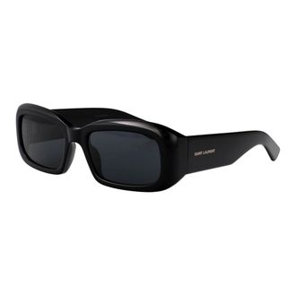 Saint Laurent SL 809 Zonnebril - unisex - Accessoires - Zwart - Maat: 55 MM Nylon
