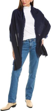Amicale Cashmere Fringe Jersey Cashmere Travel Wrap