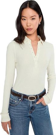 Paige Eden Top Womens Clothing Ivory : 2XS, Nylon/Polyester/Rayon