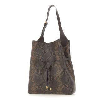 Gianni Chiarini Sienna Schoudertas - Dames - Tassen - Bruin - Maat: ONE Size Leer