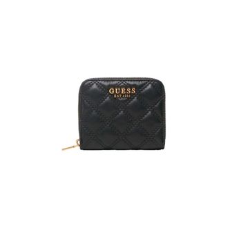 Guess Zwarte Damesportemonnee Herfst/Winter Collectie - Dames - Portefeuilles - Zwart - ONE Size - Accessoires
