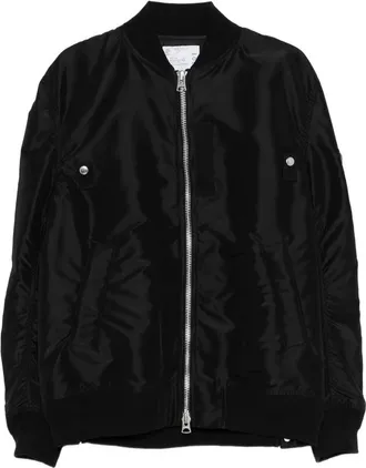 sacai Zip-up Bomber Jacket