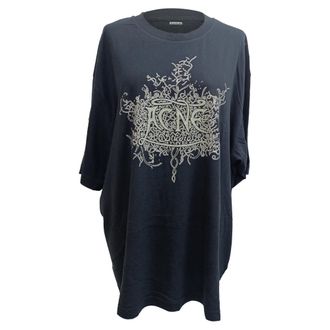 Acne Studios Acne Studios Glow In The Dark T-shirt van Zwart Katoen