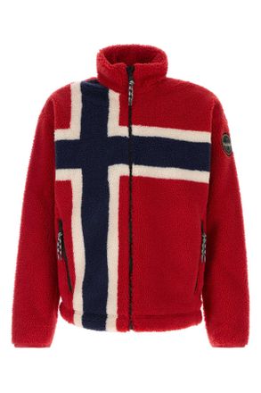 Napapijri Printed Teddy Sweatshirt