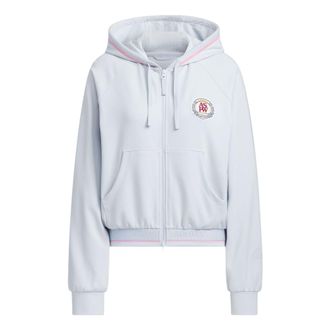 adidas (WMNS) adidas Verbiage Hooded Jacket Asia Sizing Grey JE3605