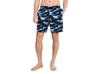 Nike Breaker Print 7 Volley Mens Swimwear : 2XL, Polyester/Spandex