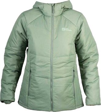 Jack Wolfskin Dames/Dames Bergland Jas (Groen)