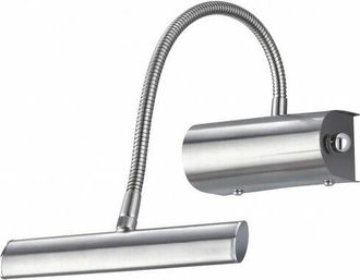 Trio Curtis Nickel Flexible Led Mirror Sconce Iluminaci&oacute;n