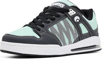 Osiris Pixel Mens Skate Shoes Charcoal/Mint/White : 10.5 D - Medium, Leather