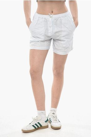 Finamore Linen and Cotton Shorts With 2 Pockets size 38