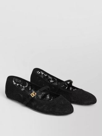 Dolce & Gabbana lace ballerina flats