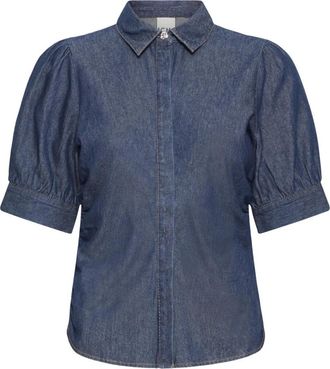 Ichi Mujer, Blusas y Camisas, Azul, Talla: M