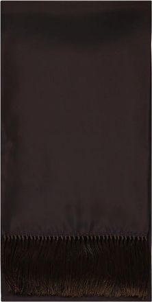 Ermenegildo Zegna Zijden Sjaal - Heren - Zijden sjaals - Bruin - ONE Size - Accessoires