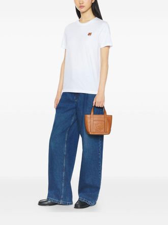Maison Kitsun&eacute; Fox Head Embroidery T-Shirt - White