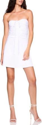 Susana Monaco Ruched Convertible Minidress in Sugar at Nordstrom Rack, Size X-Small
