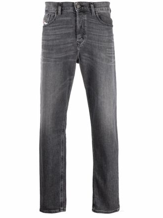 Diesel Di-Fining tapered-leg jeans - men - Spandex/Elastane/Organic Cotton - 30/32 - Grey