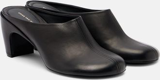Dries Van Noten 65 leather mules
