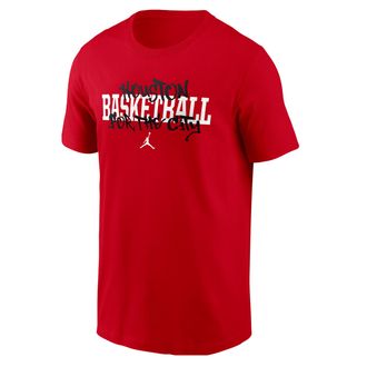 Nike Houston Cougars Nike Mens NCAA Cotton T-Shirt in Red | M11332P964UNHO-RED