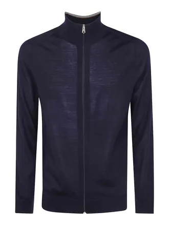 Paul Smith Mens Cardigan Zip Thru