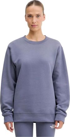 The North Face Dome Relaxed Sweatshirt - Dames - Outdoor shirts - Paars - S - Katoen - Fitness