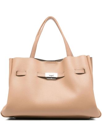 DKNY Borsa tote con fibbia - Toni neutri