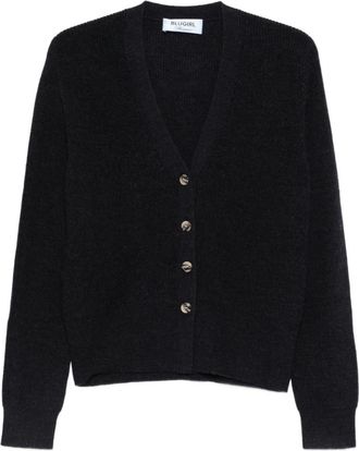 Blugirl Truien & Vesten, Dames, Blauw, XS, Cardigan met V-hals