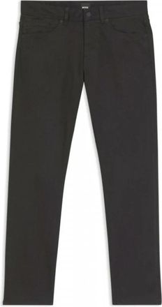 HUGO BOSS Delaware Slim-Fit Broek - Heren - Chinos - Zwart - W34 - Polyester - Broeken