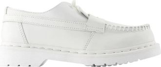 Dr. Martens 1461 Platform Loafers - Dames - Loafers - Wit - 39 EU - Leer - Schoenen