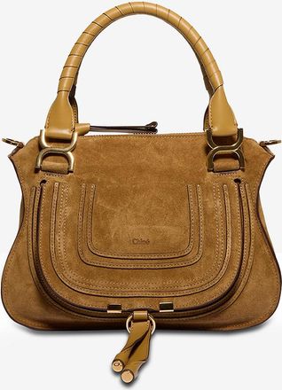 Chloé Hand- und Schultertasche aus Wildleder Marcie Small