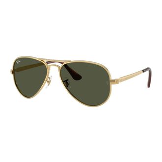 Ray-Ban Sunglasses, unisex, Yellow, Size: 58 MM Aviator Max Sunglasses