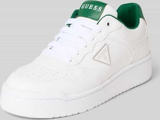 Guess Sneaker mit Logo-Applikation Modell Miram in Weiss, Gr&ouml;&szlig;e 36