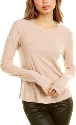 James Perse Crew Neck Long Sleeve T-Shirt