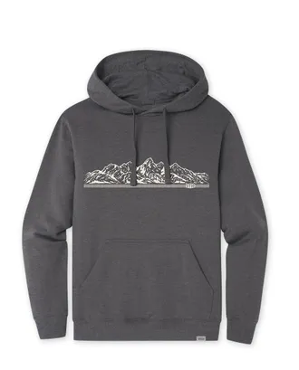 Stio | Unisex Teton Classic Hoodie, Size Extra Small in Raven Heather