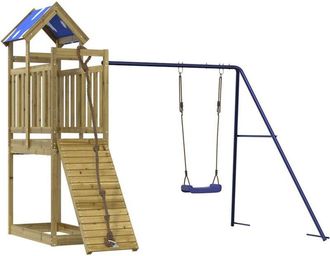 vidaXL Parque Infantil De Exterior Madera De Pino Impregnada Vidaxl