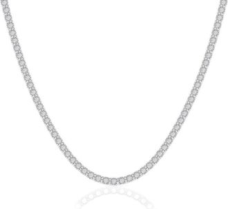 Grown Brilliance Miracle plate Tennis neckalce (full coverage)