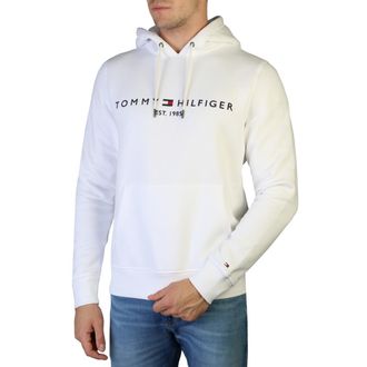Tommy Hilfiger Mens White Sweatshirt Cotton - Size Small