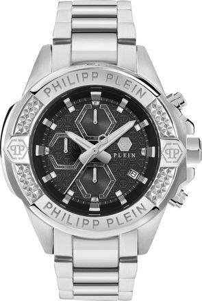 Philipp Plein The $kull Chronograph Bracelet Watch, 44mm in Stainless Steel at Nordstrom