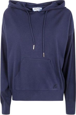 Blugirl Mix Viscose Knit Sweatshirt