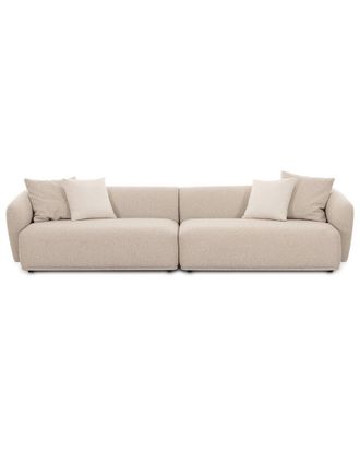 TOV Furniture Tov Furniture Sylvie Cream Boucle 4-Seater Sofa