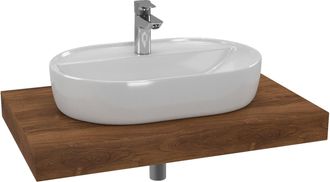 Puma Naturel Conjunto De Ba&ntilde;o Hansgrohe Con Lavabo Dolce 80x8x50 Cm, Roble Charleston Ksetdo4