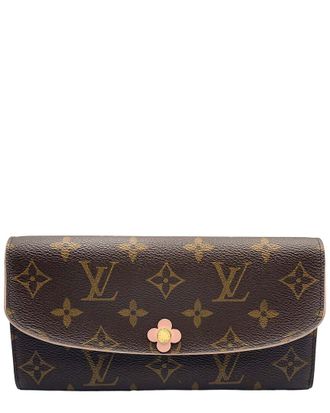 Louis Vuitton Emily Monogram Long Wallet (Authentic Pre-Loved)