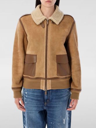 Polo Ralph Lauren Fur Coat POLO RALPH LAUREN Woman color Leather