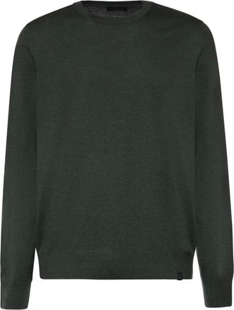 Fay Jersey de Lana Merino - Knitwear - Hombre - Verde - 2XL