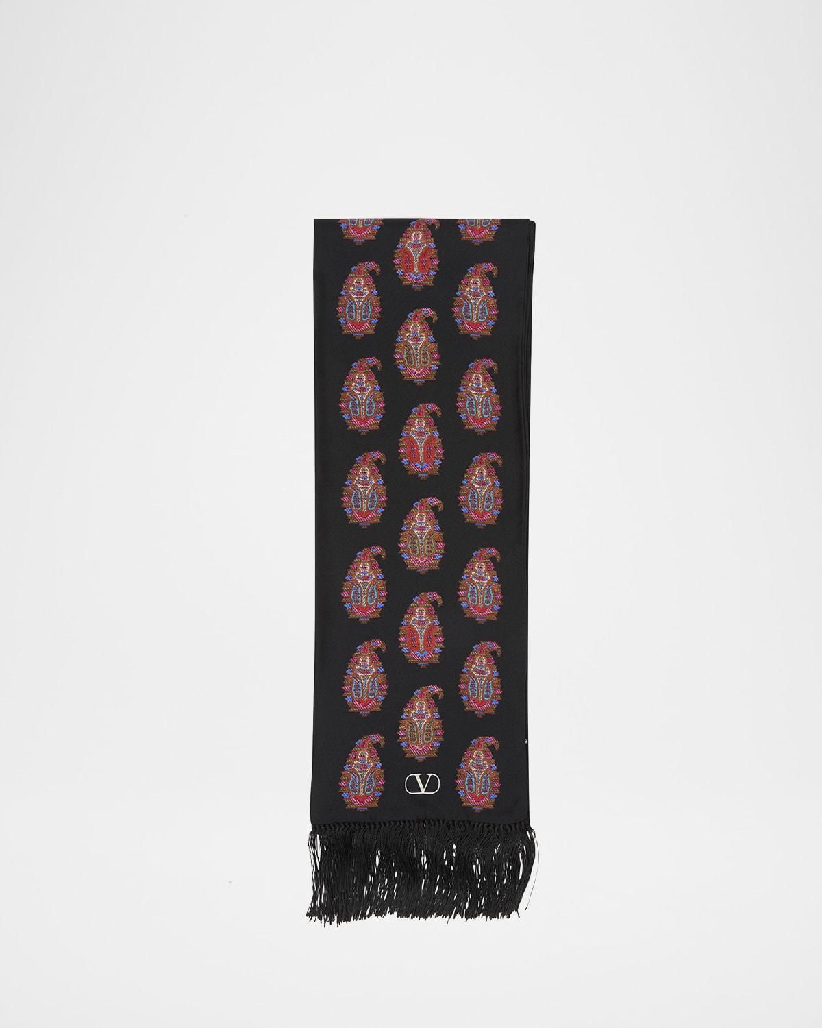 マフラー・ストール Valentino Garavani Printed Silk Bandeaux Cha Valentino Garavani SCARF BANDEAUX from $550.00 - on Stylight