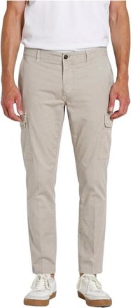 Mason's Chile Cargo Pants - Heren - Slim Fit Broeken - Grijs - S - Katoen - Broeken