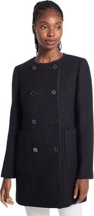 Michael Kors Polyester jassen en trenchcoat - Dames - Mantel - Zwart - M - Polyester - Jassen