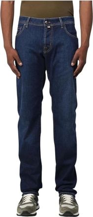 Jacob Cohen Jeans a gamba dritta effetto slavato - - Jeans - Uomo - Blu - W34