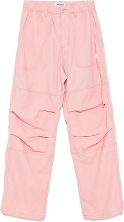 Chocoolate Pantaloni con pieghe al ginocchio - Rosa